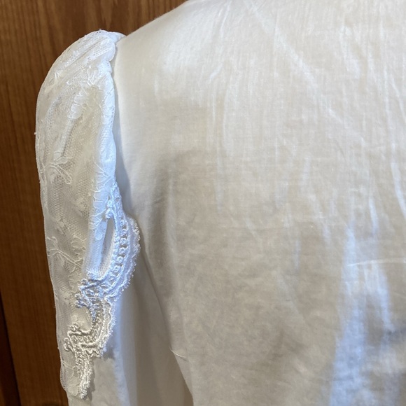 vintage NWT Scott McClintock puffy shoulder blouse 6 - Picture 7 of 15